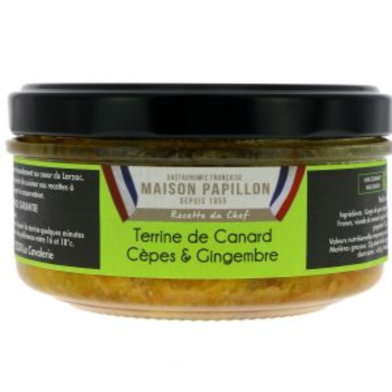 Les Terrines Du Terroir ( Maison Papillon ) - De Canard Aux Cepes & Gingembre