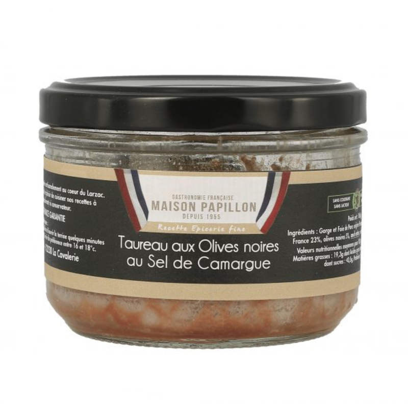 Les Terrines Du Terroir ( Maison Papillon ) - De Taureau Aux Olives Noires & Sel De Camargue